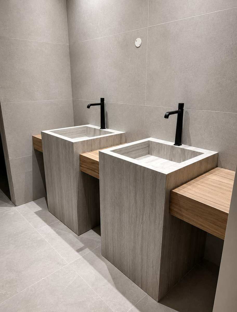 Custom marble bathroom UAE